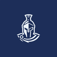 Iconic spartan logo