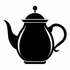 teapot on a white background