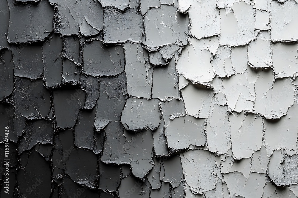 Poster abstract grayscale textured paint surface showing a gradient