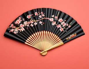 Black Hand Fan