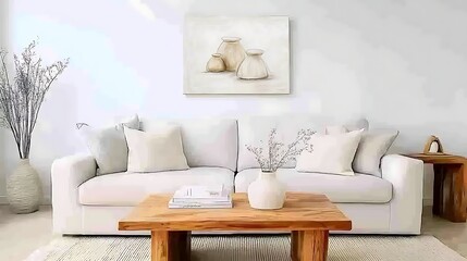 Modern Minimalist Living Room Interior Design