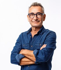 portrait of a smiling businessman
