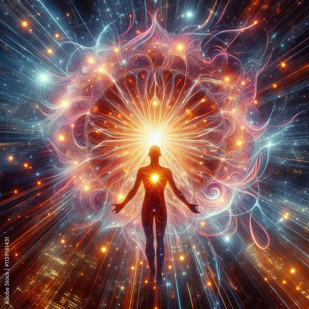 Poster 181 starburst aura a starburst pattern of light emanating from a