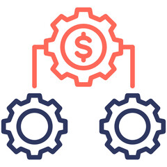 Obraz premium Synergy Icon