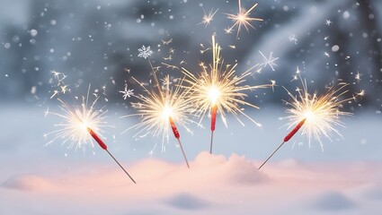 portrait photo about events in January. with a very elegant macro photography style using English