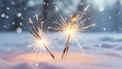 portrait photo about events in January. with a very elegant macro photography style using English