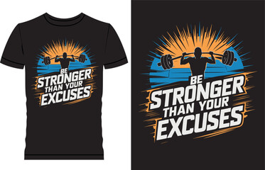 Fitness t shirt design