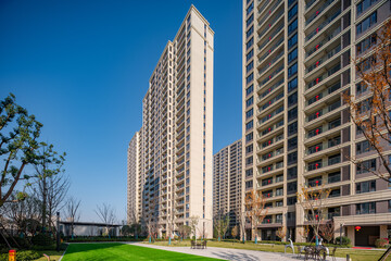 modern office building in the city