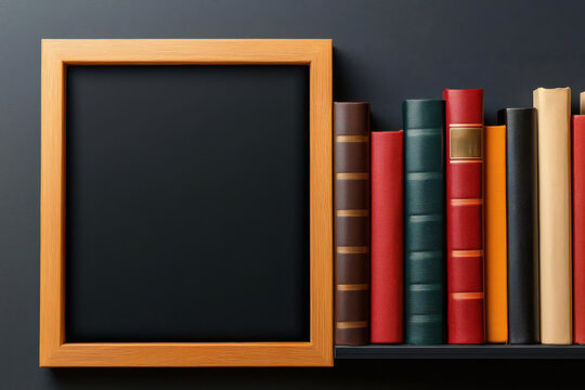 smart library concept. An automated system displaying book return deadlines and overdue notices on digital signage in the library