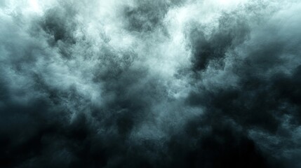 Fototapeta premium Dramatic Dark Clouds Ready to Unleash Tornadoes in the Sky Above