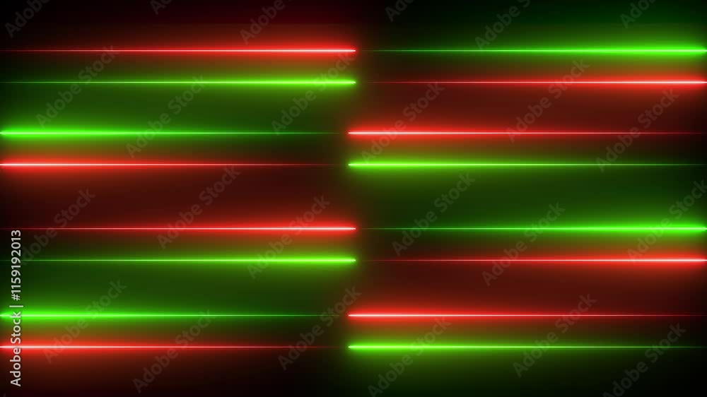 Poster abstract background with neon lines. abstract neon lights animated neon line abstract, felines, loop
