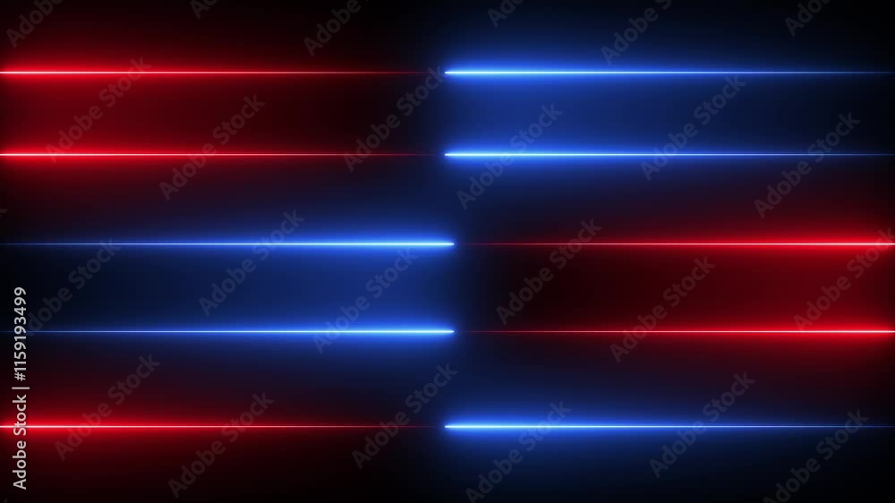 Poster abstract neon laser lines motion background abstract neon speed lines. modern futuristic technology 