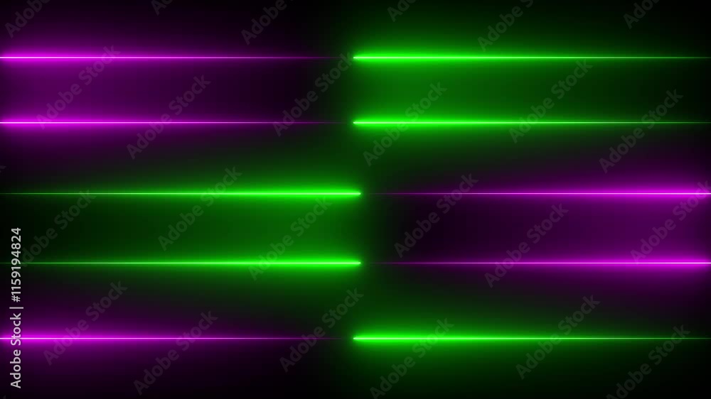 Poster abstract neon laser lines motion background abstract neon speed lines. modern futuristic technology 