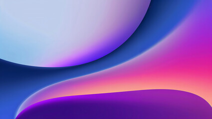 Colorful abstract background merging purple pink and blue tones