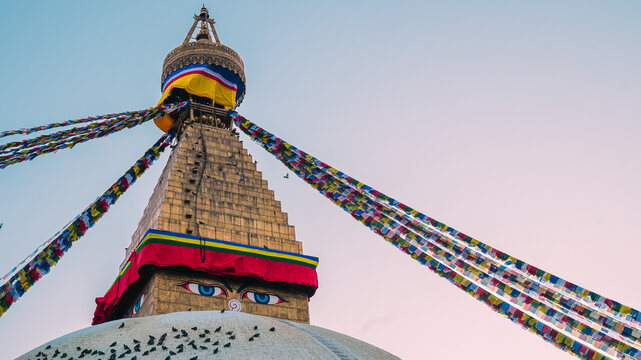 stupa in kathmandu