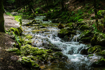 Hiking Josephstal Waterfalls Bavaria Germany