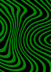 Liquid Shape Design Art Line Background