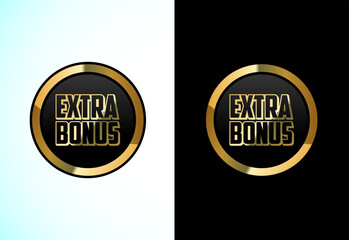 Limited time extra bonus advertising sticker badge