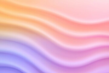Obraz premium Soft pastel waves create serene, flowing background with gentle