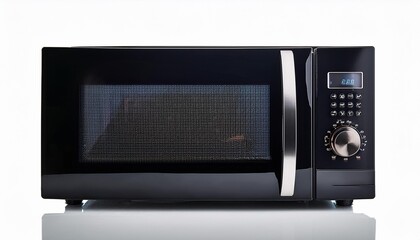 Fototapeta premium microwave oven isolated on white