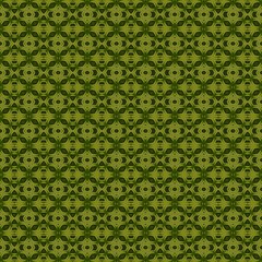 Seamless Green Geometric Pattern