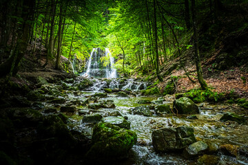 Hiking Josephstal Waterfalls Bavaria Germany
