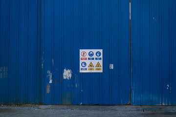 A shoreline littered with trash