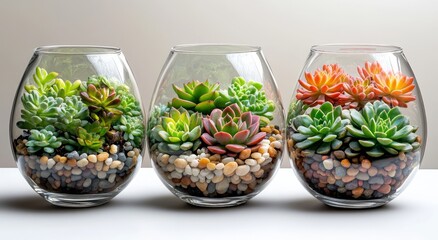 Glass Succulent Garden