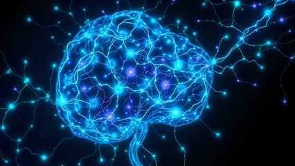 Ethereal Neural Network: Bioluminescent Brain Synapses