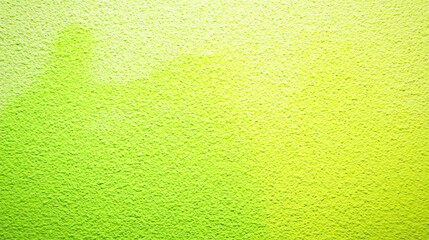 Bright green textured wall with gradient effect, creating vibrant atmosphere
