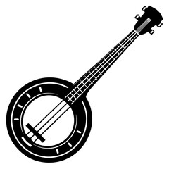 guitar isolated on white