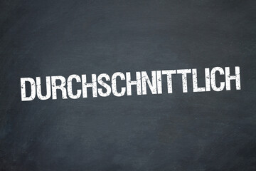 Obraz premium durchschnittlich 