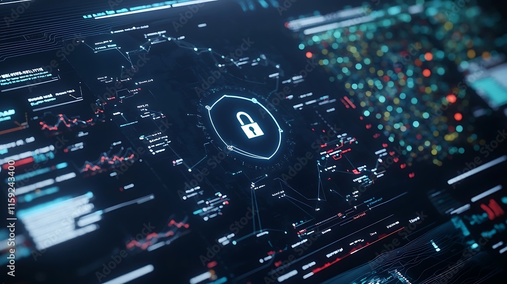 Poster advanced data visualization and security measures in cyber technology
