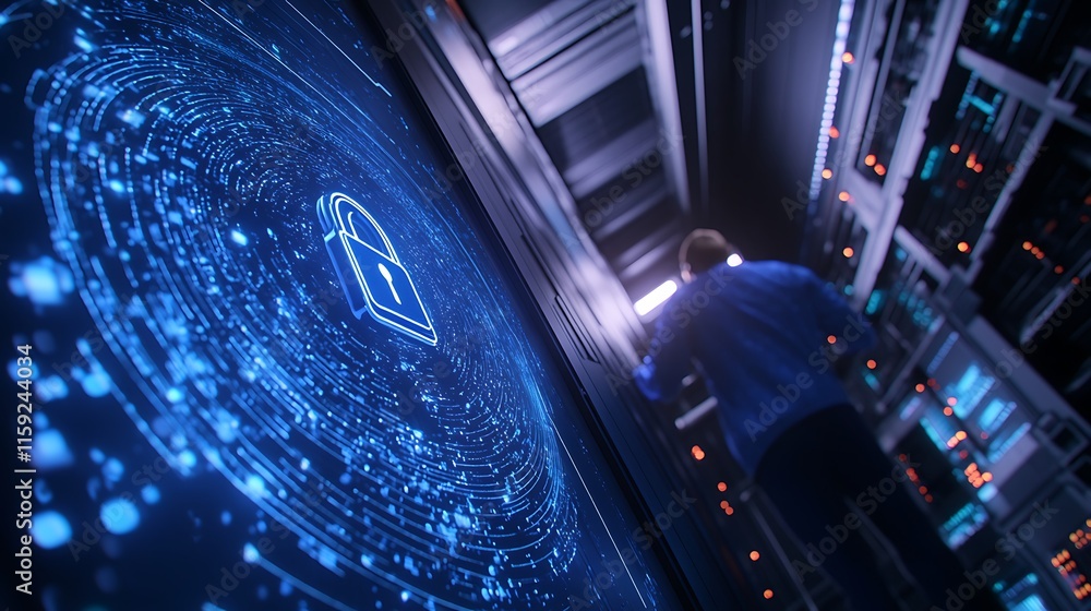 Poster high speed data transfer and security in modern server rooms