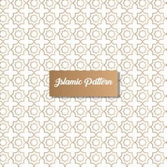 vector flat arabic pattern background