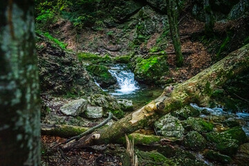 Hiking Josephstal Waterfalls Bavaria Germany