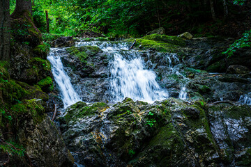 Hiking Josephstal Waterfalls Bavaria Germany