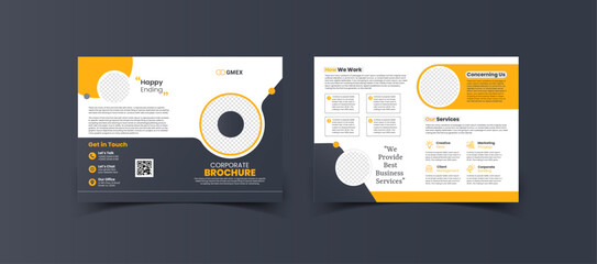 Corporate Brochure Template that is super simple to edit and customize with your own details! Simply add your own images and text, I hope you like 