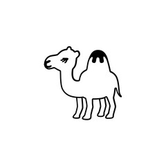 Camel Face Icon
