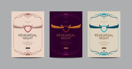 Rehearsal Night Invitation 