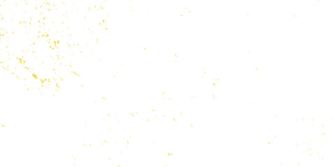 Abstract doted and confetti golden glitter and dust particles splatter on transparent background. Dust golden grunge background. Vector illustration