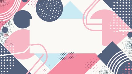 Fototapeta premium Pink Polka Dot Retro Seamless Pattern Background Vector