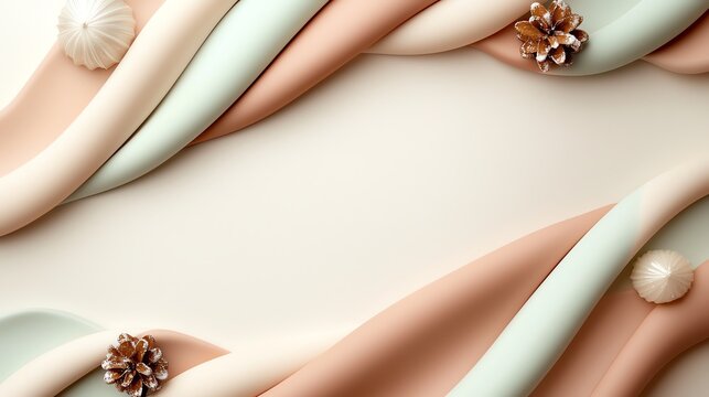 Bold diagonal candy stripe patterns with Massive Holiday Savings text, Christmas Sale, retro modern mix - Powered by Adobe