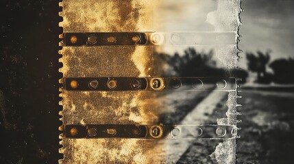 Vintage Film Grain PSD Photo Effect