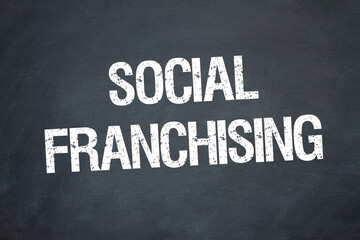 Obraz premium Social Franchising 
