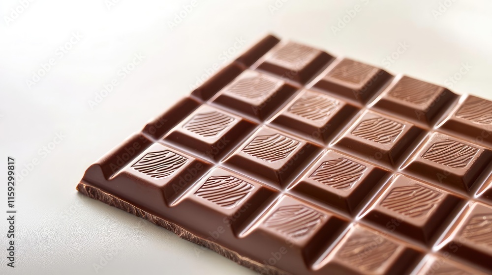 Aufkleber minimal chocolates idea. delicious chocolate bar with a smooth and rich texture ready to be enjoyed.