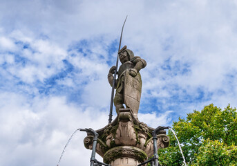 Rolandbrunnen in Hildesheim