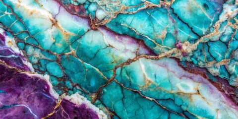 Vibrant Blue and Purple Stone Texture Background