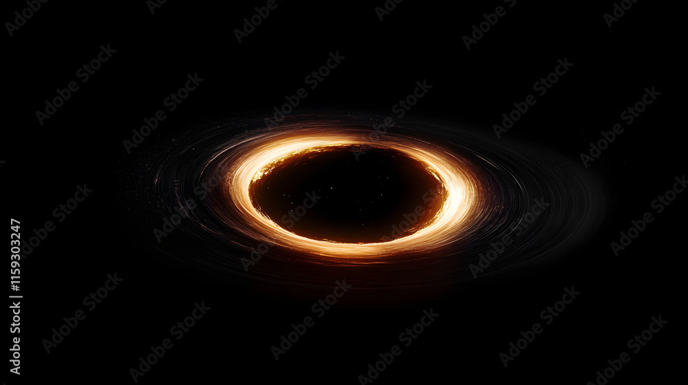 Canvas Prints black hole in deep outer space