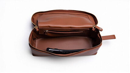 leather bag isolated